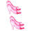 4 Pièces Décoration Talon Haut Cristal Pour Chaussure De 9