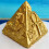2 Pièces Figurine Pyramide Égyptienne En Résine Décor Bureau 5
