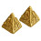 2 Pièces Figurine Pyramide Égyptienne En Résine Décor Bureau 11