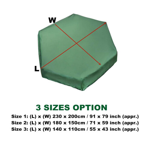 1 Impermeable 140X110Cm Para Hexagonal
