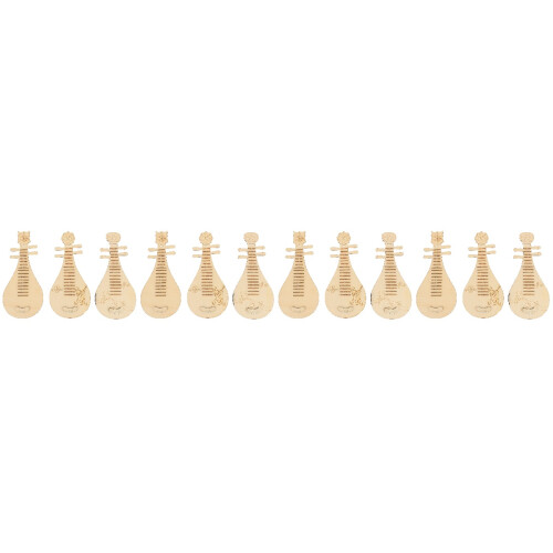 12 Pièces Luths En Jouet Instrument De Pour Enfants 1