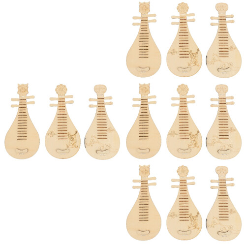 12 Pièces Luths En Jouet Instrument De Pour Enfants 2