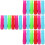 24 Pcs Plastic Chalk Clip Holder Water-Soluble Chalk Extender 8
