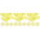 120Pcs Transparent Yellow Plastic Chips Counting Markers 8