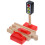 3Pcs Wooden Toy Train Accessory Railway Roadblock 1