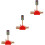 3Pcs Wooden Toy Train Accessory Railway Roadblock 7