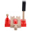 3Pcs Wooden Toy Train Accessory Railway Roadblock 3