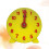 Small Round Learn Time Clock Desktop Teaching Model For Kids 9