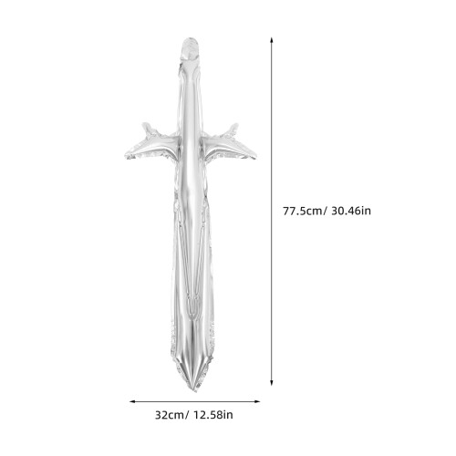 4 Pièces Épées Gonflables Pirate Accessoires De Cosplay Et Photo 1