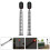 2Pcs Model Train Signals Diy Sand Table Decor Railroad Lamp 11