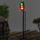 2Pcs Model Train Signals Diy Sand Table Decor Railroad Lamp 6