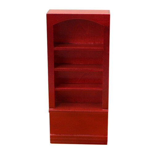 1Pc Bookcase Model Imitation Wooden Toy Simulation Prop For Decor 1