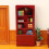 1Pc Bookcase Model Imitation Wooden Toy Simulation Prop For Decor 8