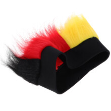 Pelucas Para Aficionados Fútbol Alemán Negro Amarillo Eventos
