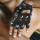 One Pair Half Finger PU Goth Punk Rivet Fingerless Gloves 6