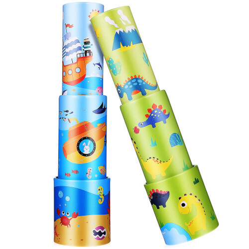 2Pcs Children Telescope Toy Educational Science Handheld