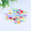 300Pcs Colorful 19Mm Transparent Plastic Chips Counting Accessories 9