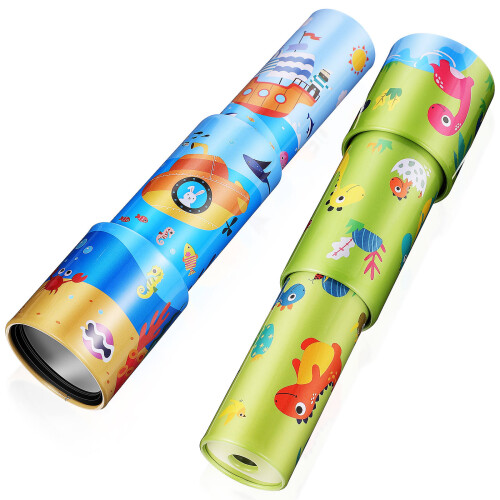 2Pcs Children Telescope Toy Educational Science Handheld 1