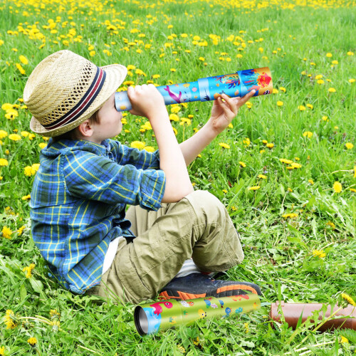 2Pcs Children Telescope Toy Educational Science Handheld 2