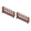 2Sets Miniatuurhuis Accessoires Set Hout Plastic Creatieve Decoratie 8