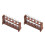 2Sets Miniatuurhuis Accessoires Set Hout Plastic Creatieve Decoratie 10