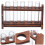2Sets Miniatuurhuis Accessoires Set Hout Plastic Creatieve Decoratie 11
