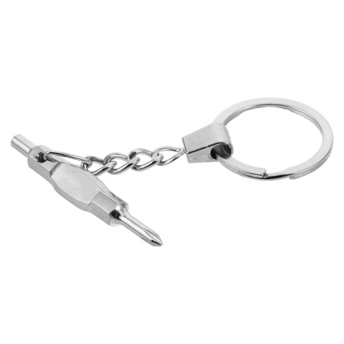 Fingerboard Screwdriver Double Head Tool Silver