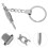 Fingerboard Screwdriver Double Head Tool Silver 11