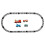 Christmas Electric Train Set For Kids With Plastic Suitcase 6