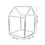 Mini Maison En Pour Enfants Et Animaux Structure Métallique 2