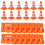 120 Pièces Panneaux Circulation Et Mini Cônes En Plastique 4