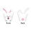 120Pcs Easters Rabbit Cupcake Decorations Elegant Rabbit Cupcake 4