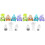 2Set Auto Mini Pull-Back Per Bambini ABS Assortiti 4