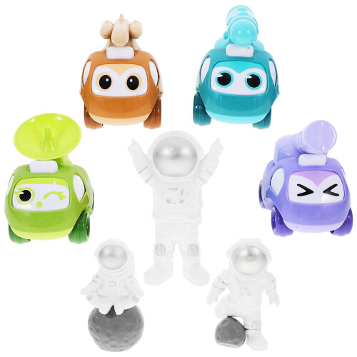 2Set Auto Mini Pull-Back Per Bambini ABS Assortiti 2