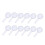 12Stk 5X Kunststoff Lupe Mini Lupe Für Kinder 1