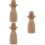 3 Piezas Madera Juguete Decoración Escritorio 9