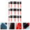 15Pcs Children'S Sponge Brushes Set With Plastic Handle 4