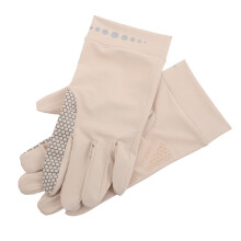 Lightweight Outdoor Gloves Full Finger Khaki 1 Pair