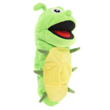 Plush Målar Leksakshandsdocka Berättandedocka