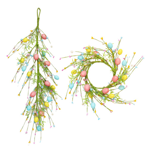 Holiday Decoration Handmade Easters Garlands Perfect-long vine 1