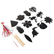Conjunto Raspável Para Com Cartões Diy Tropicais