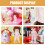 5 Pcs Doll Display Stand Holder Support Frame Bracket Accessories 7