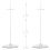 5 Pcs Doll Display Stand Holder Support Frame Bracket Accessories 9