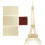 1 Set Eiffelturm Puzzle Diy Montage 3D Pädagogisches Spielzeug 6