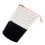 1 Pc Artistic Canvas Pencil Bag Plaid Design Black White 10
