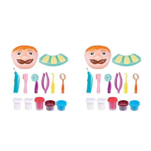 2 Sets Children Plasticine Mold Toys With Tool Set 2