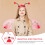 Set Costume Ladybug Con , Cerchietto, Gonna Tutu E Bacchetta 10