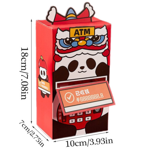 Money Envelope Snake Year Envelope with Manual-cheese bear 2