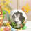 Practical Colorful Easters Rabbit Ornament Tree Hanging-Style A 5
