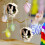 Practical Colorful Easters Rabbit Ornament Tree Hanging-Style A 7